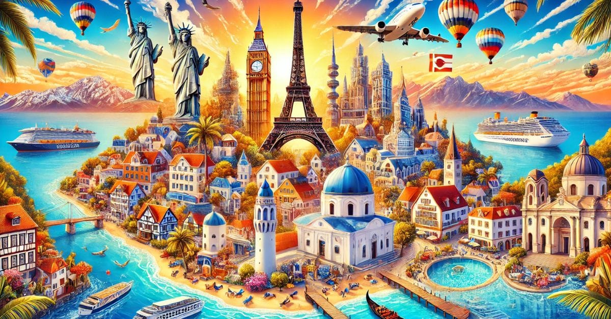 Danskernes 10 foretrukne rejsedestinationer