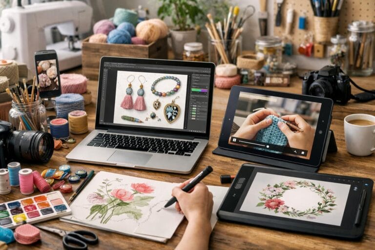 Digitale ressourcer der gør kreative hobbyer lettere