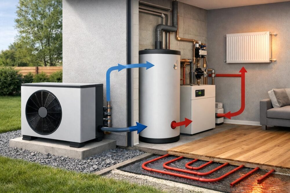 Hvordan fungerer en luft til vand varmepumpe i praksis_