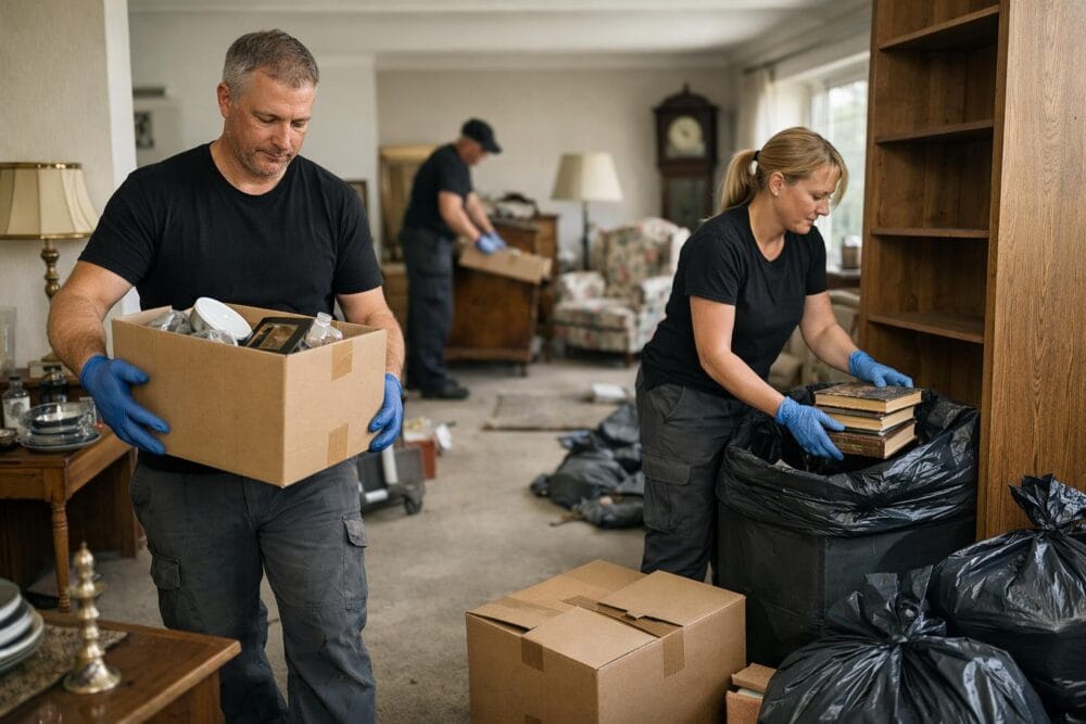 Rydning af hus – Professionel hjælp til boligrydning, dødsbo og bortskaffelse
